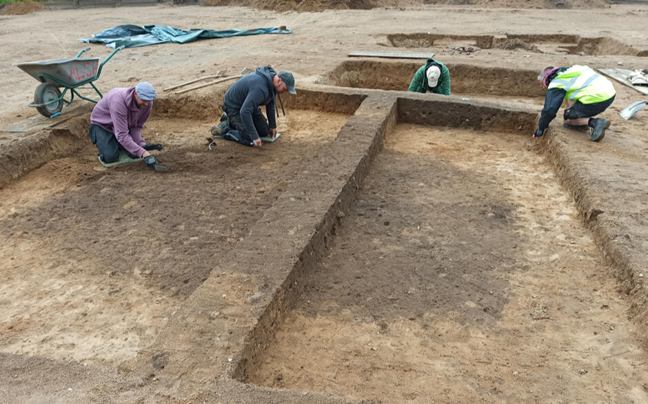 Ausgrabung in Norderbrarup